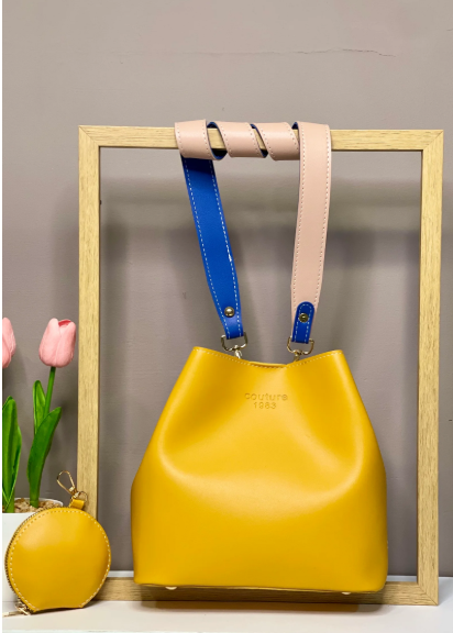 1003- TULA BICOLOR AMARILLO/BLANCO