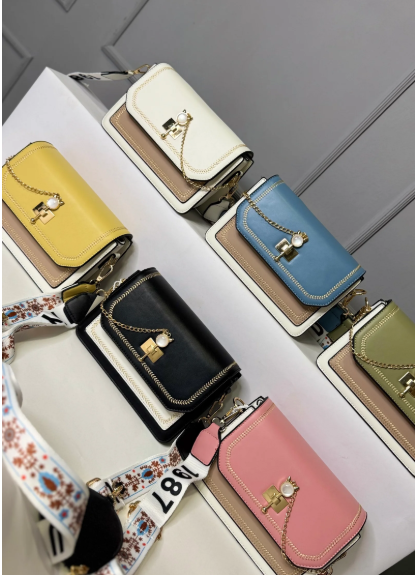 1008- KITTY BAG AMARILLO