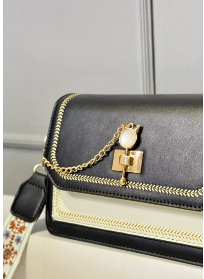 1008-KITTY BAG NEGRO