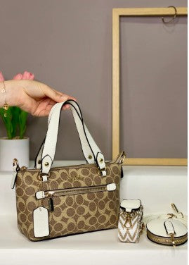 1014- MICRO TOTE RAGA CAQUI