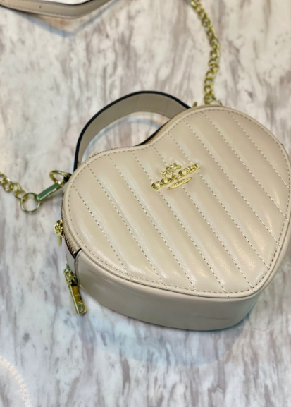 2030-COACH CORAZÓN RELIEVE CAQUI