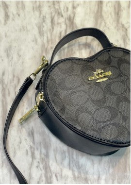 3855-MANOS LIBRE COACH MONOGRAM NEGRO
