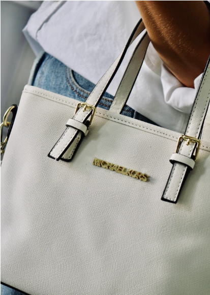 6602 - MANOS LIBRES JET SET MINI MICHAEL KORS BLANCO