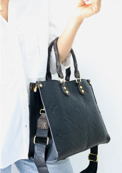 860 TOTE LV MONOGRAM GRANDE NEGRO/CAFE