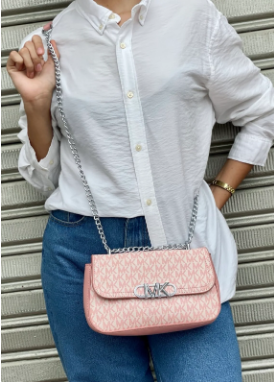 (LIQUIDACIÓN )718-MANOS LIBRE MK-ROSA