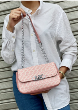 (LIQUIDACIÓN )718-MANOS LIBRE MK-ROSA