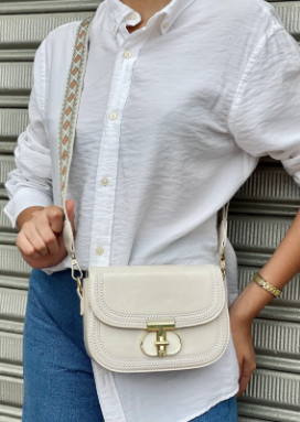 ¡LIQUIDACIÓN!- CAR1143-CARRIEL IMPORTADO-BEIGE