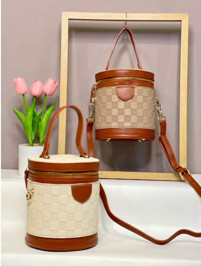 EZO-15 BOLSO CILINDRO CAQUI