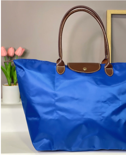 RA-01 “TALLA L” BOLSO LONA AZUL ROYAL