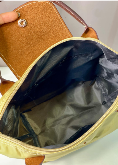 RA-03 “TALLA M” BOLSO LONA DORADO