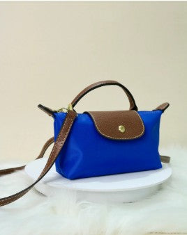 RA-04 MINI BAG LONA AZUL ROYALCELESTE