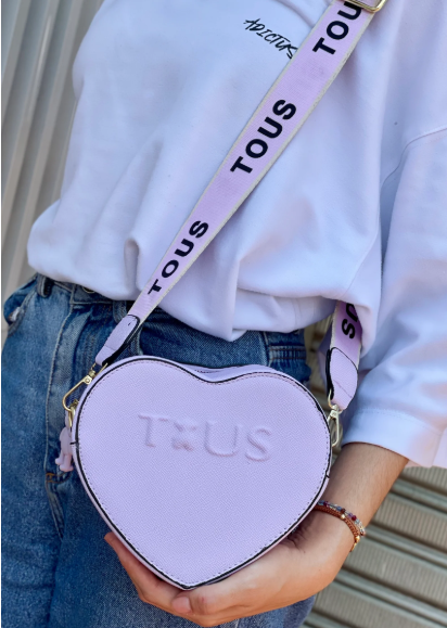 V539 MANOS LIBRES TOUS CORAZÓN LILA