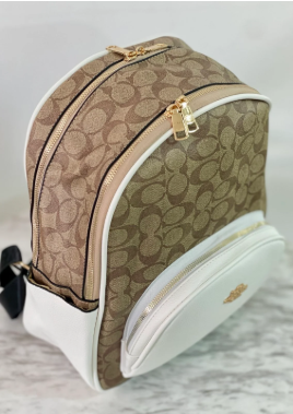 086-MORRAL COACH-KHAKI/BLANCO