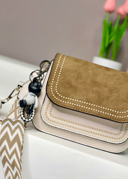 1001- CARRIEL VELVET BEIGE/MOSTAZA