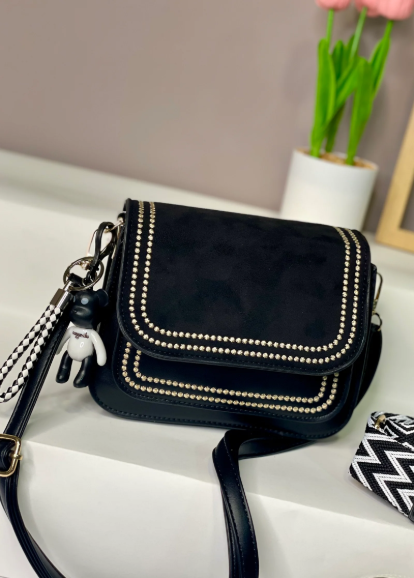 1001- CARRIEL VELVET NEGRO