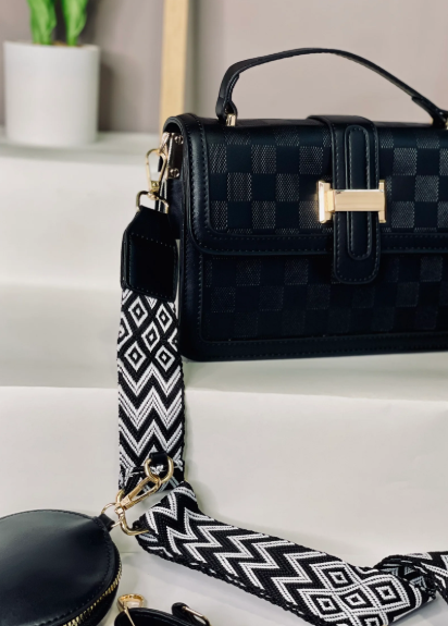 1002- BOLSO AMANDA NEGRO