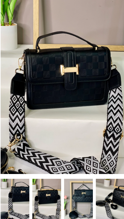 1002- BOLSO AMANDA NEGRO