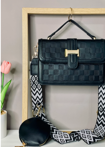 1002- BOLSO AMANDA NEGRO