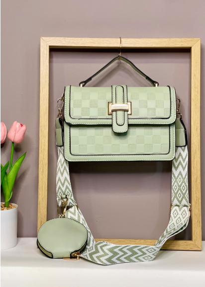 1002- BOLSO AMANDA VERDE