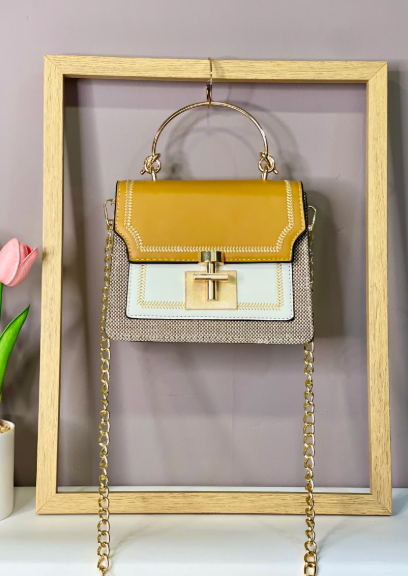 1007- BOLSO SUSANA AMARILLO