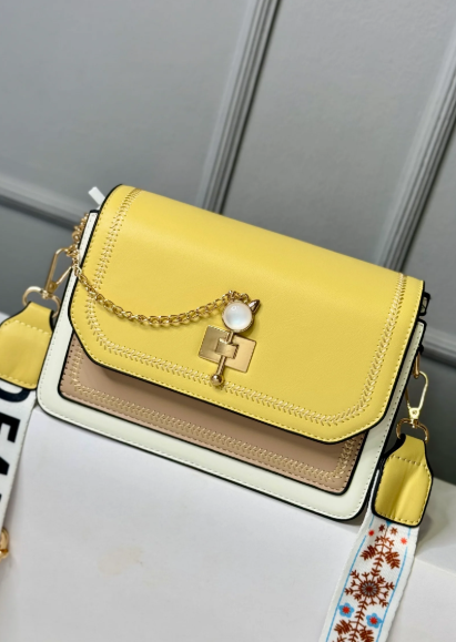 1008- KITTY BAG AMARILLO