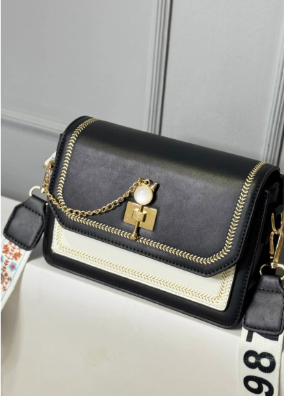 1008-KITTY BAG NEGRO