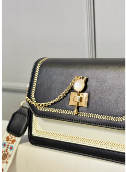 1008-KITTY BAG NEGRO