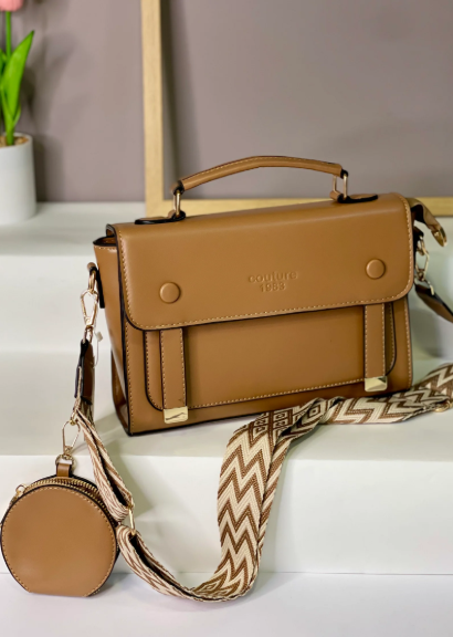 1011-SATCHEL BAG CAQUI