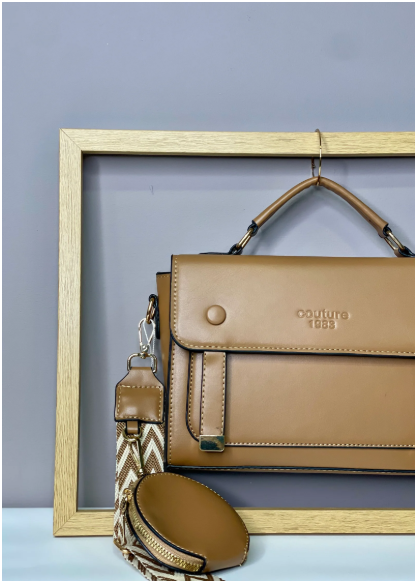 1011-SATCHEL BAG CAQUI