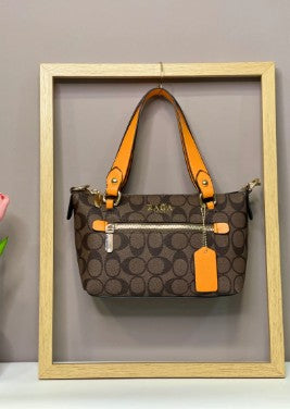 1014- MICRO TOTE RAGA CAFE