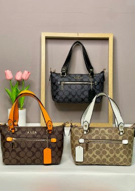 1014- MICRO TOTE RAGA CAFE