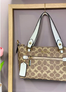1014- MICRO TOTE RAGA CAQUI