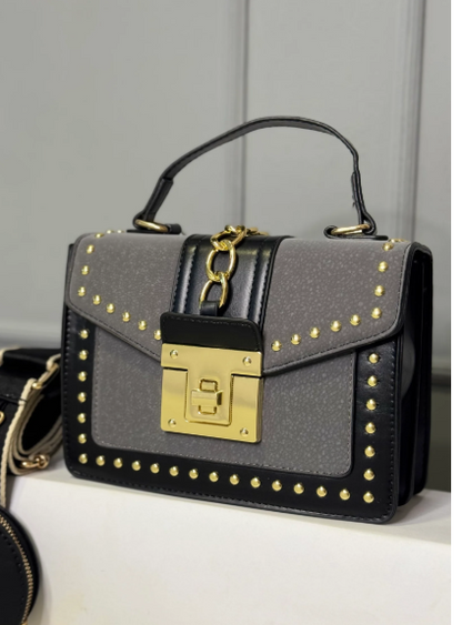 1017-BOLSO TACHES GRIS RATON