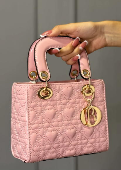 1022- MINI LADY BAG - ROSADO