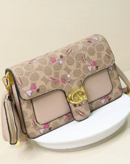 1023- BOLSO PRINT CAQUI