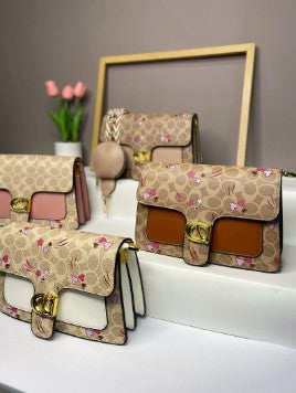 1023- BOLSO PRINT CAQUI