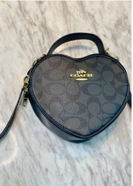 3855-MANOS LIBRE COACH MONOGRAM NEGRO