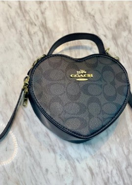 3855-MANOS LIBRE COACH MONOGRAM NEGRO