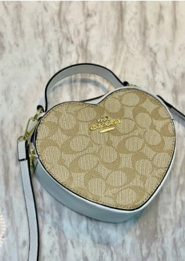 3855-MANOS LIBRE COACH MONOGRAM BEIGECAQUI