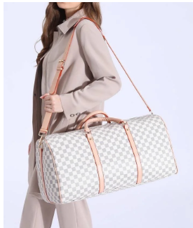 41416-MALETA LV-CUADROS BEIGE