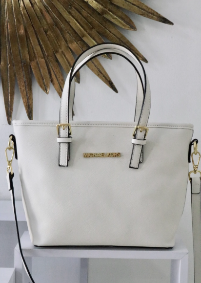 6602 - MANOS LIBRES JET SET MINI MICHAEL KORS BLANCO