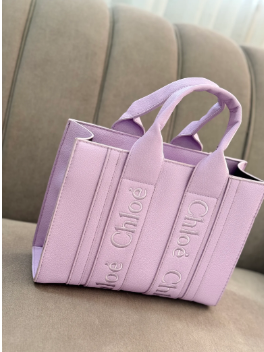 6607-BOLSO CHLOE-LILA + LLAVERO