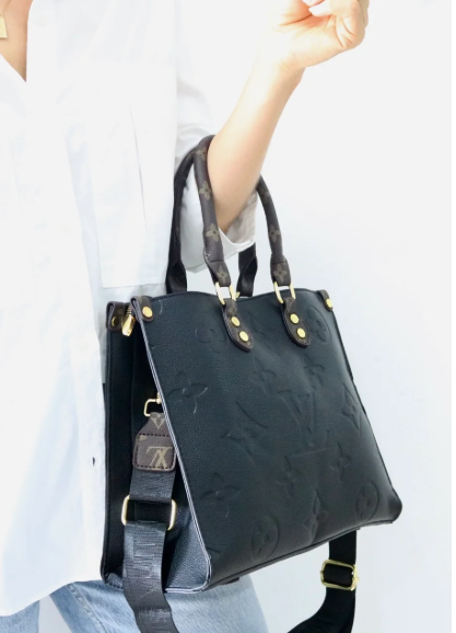 860 TOTE LV MONOGRAM GRANDE NEGRO/CAFE
