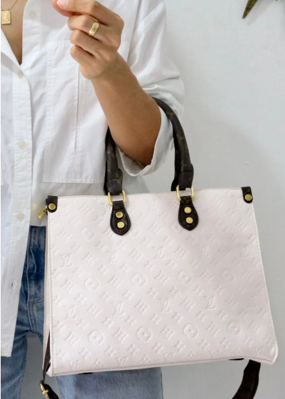 861 TOTE LV SIGNATURE BEIGE/ CAFE