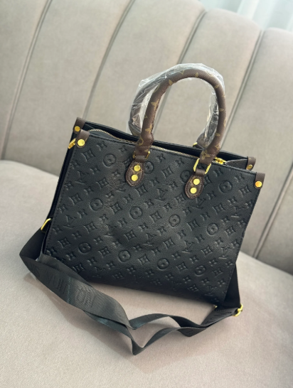 861 TOTE LV SIGNATURE NEGRO/ CAFÉ