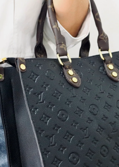 861 TOTE LV SIGNATURE NEGRO/ CAFÉ