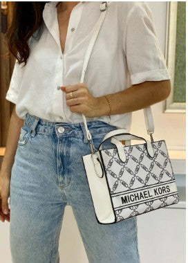 B1130-MICHAEL KORS TOTE BLANCO