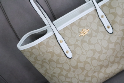 C90-TOTE COACH BLANCO