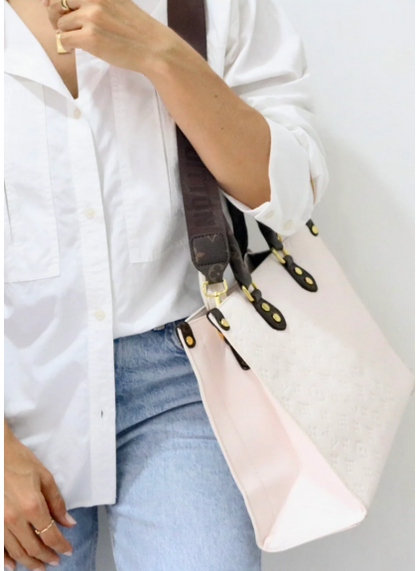 860 TOTE LV MONOGRAM GRANDE BIEGE/ CAFE