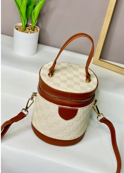 EZO-15 BOLSO CILINDRO BEIGE